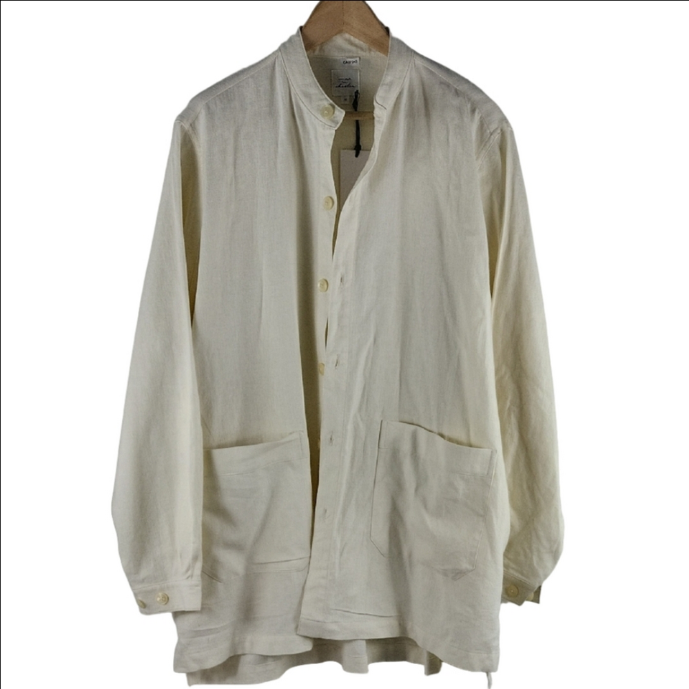 Oversized Linen Blend Jacket Max 'N Chester Medium